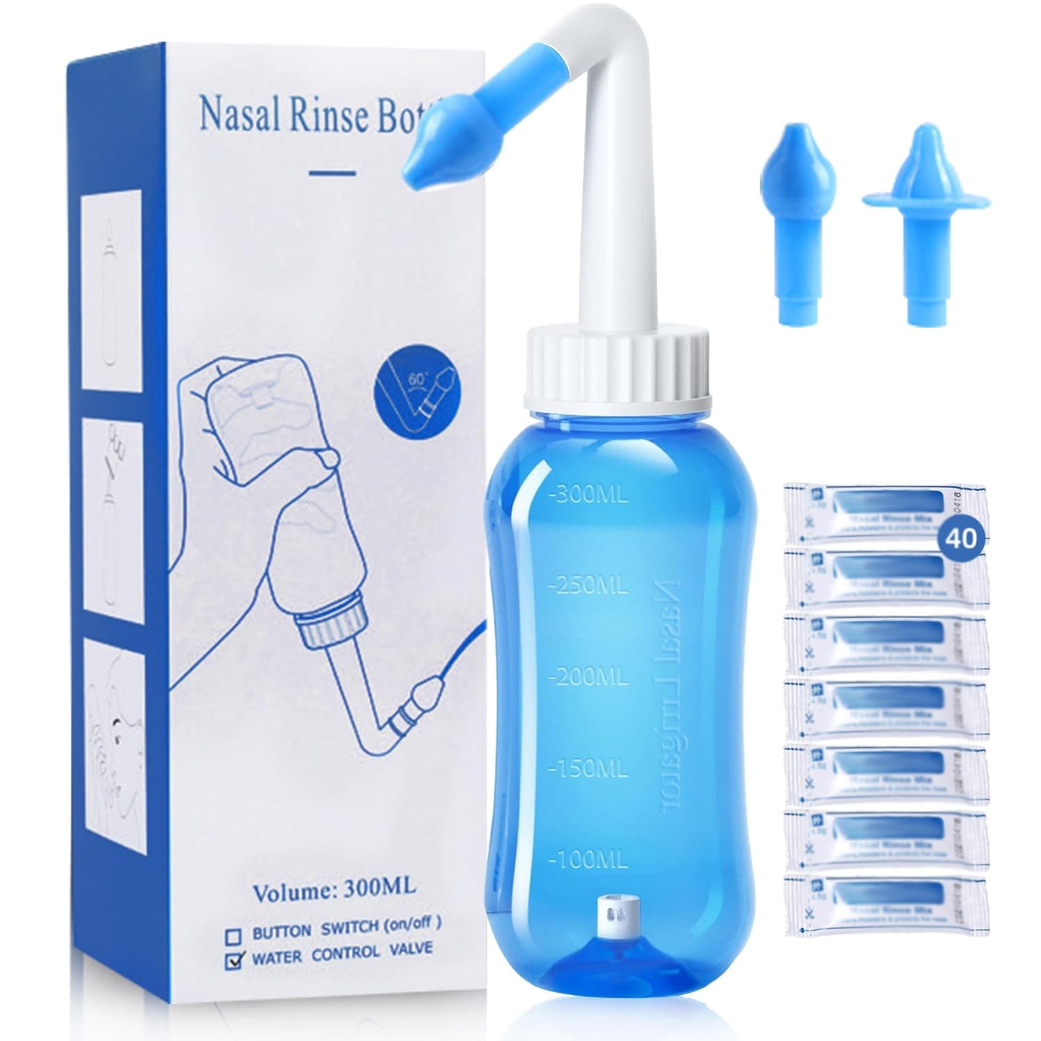 Botella Para limpieza de nariz