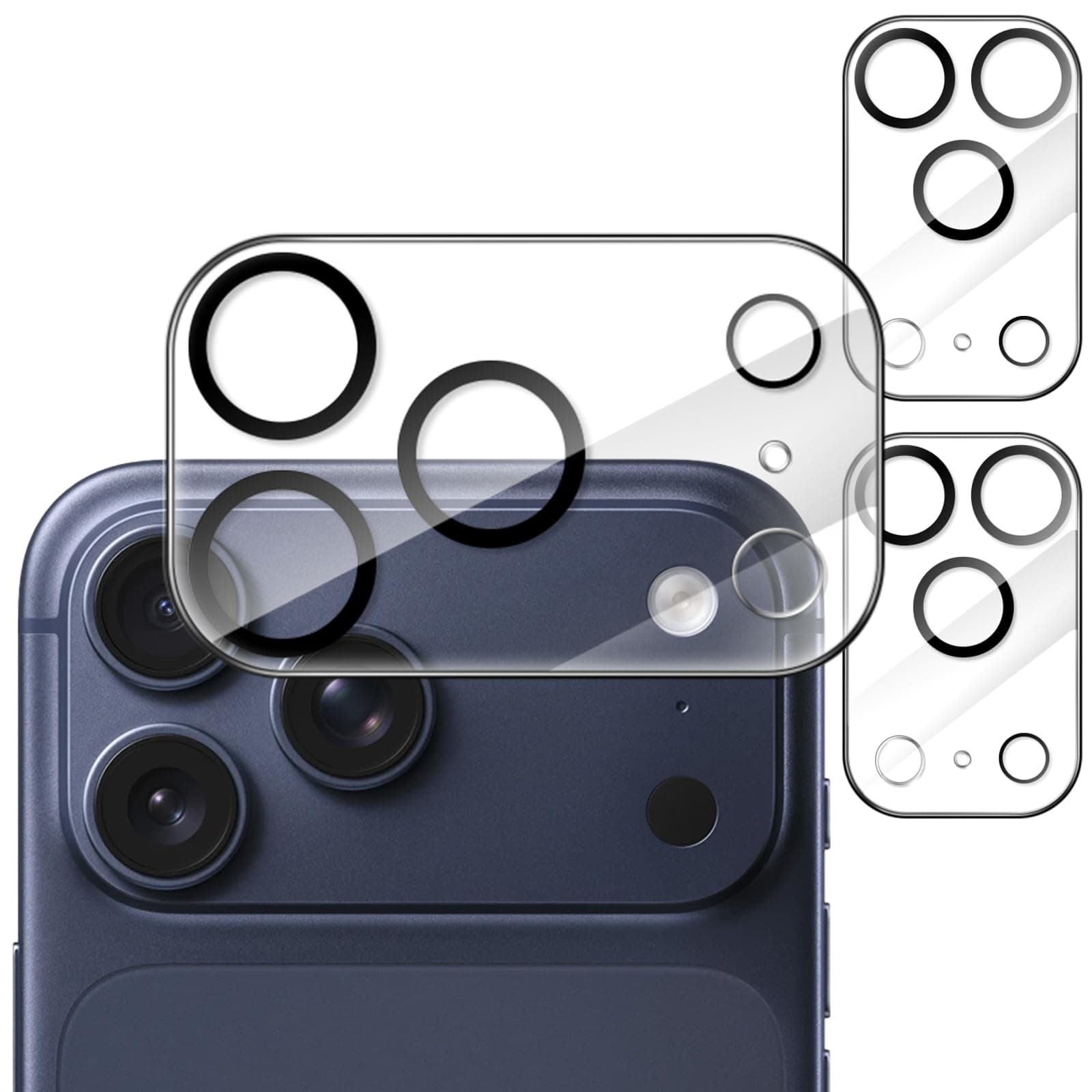 JETech Protector Lente Cámara para iPhone 17 Pro Max
