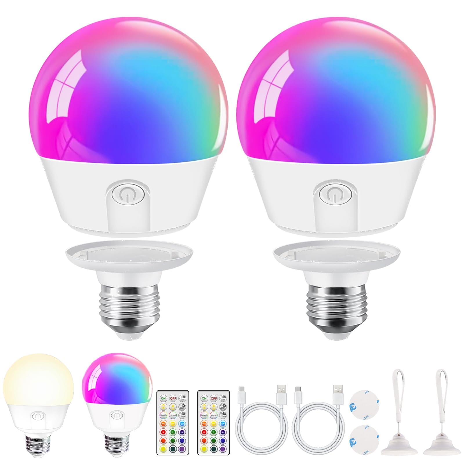BYHANG 2 Paquete Focos LED E26