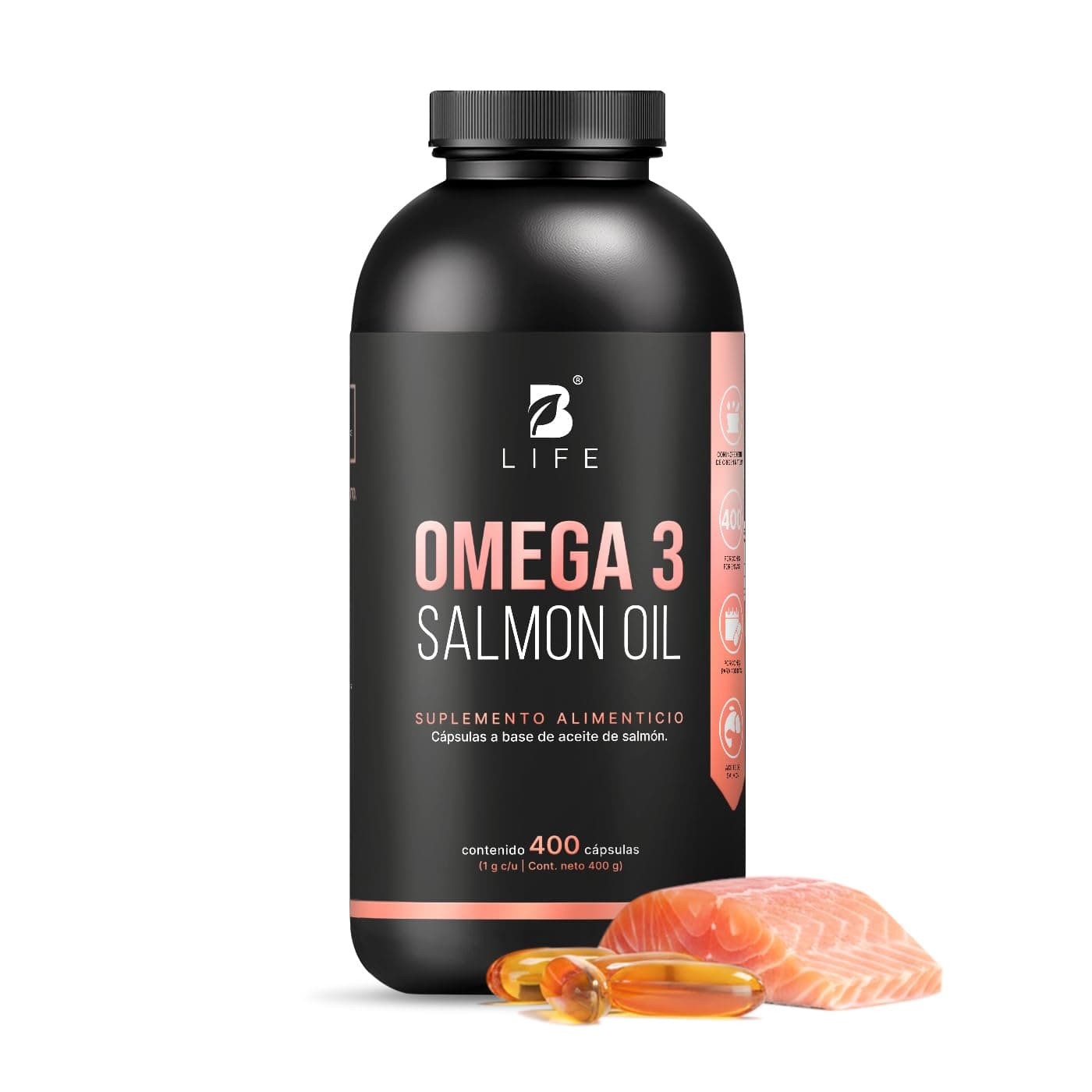 B Life Omega 3 Aceite Puro de Salmón
