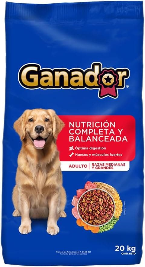 Alimento seco para Perro Ganador 20kg