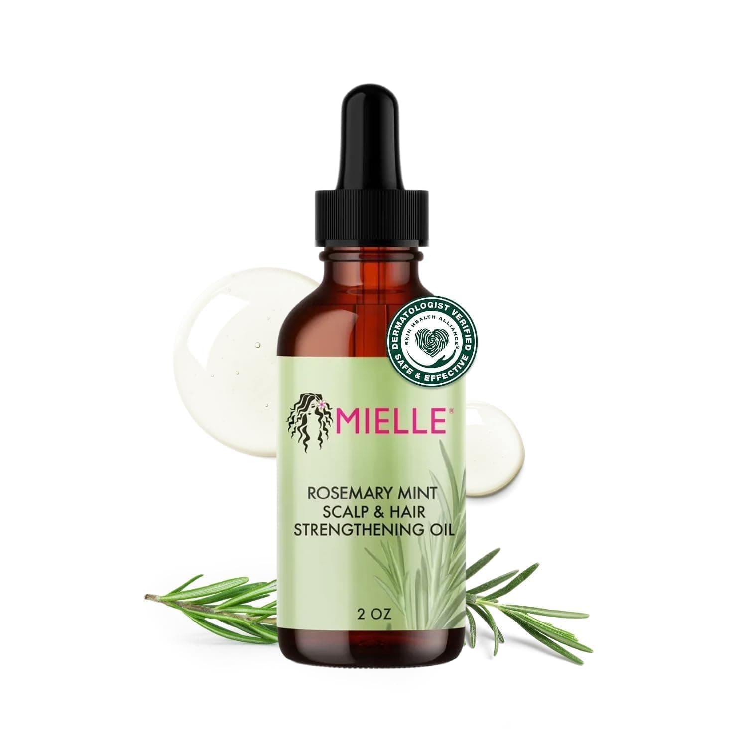 Mielle Organics Aceite para fortalecer el cuero cabelludo y el cabello