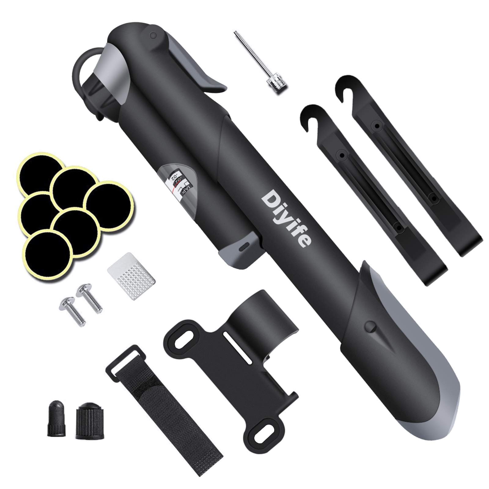 Diyife Mini Bomba de Aire para Bicicleta