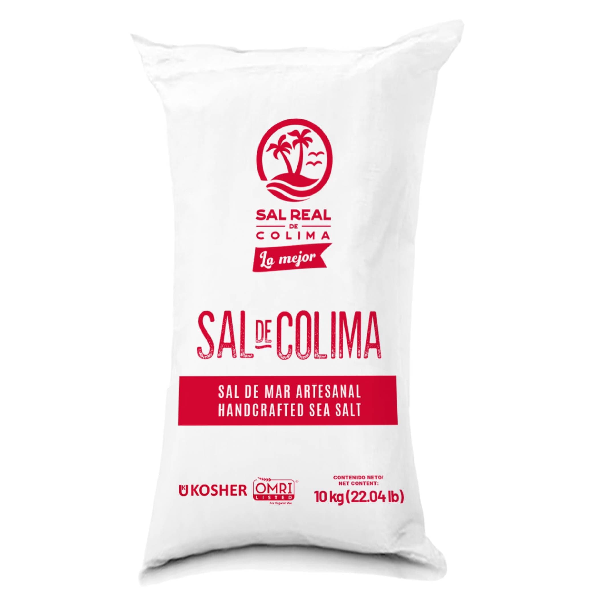 Sal Real de Colima Sal de Mar 100% Natural y Artesanal Costal 10 kg