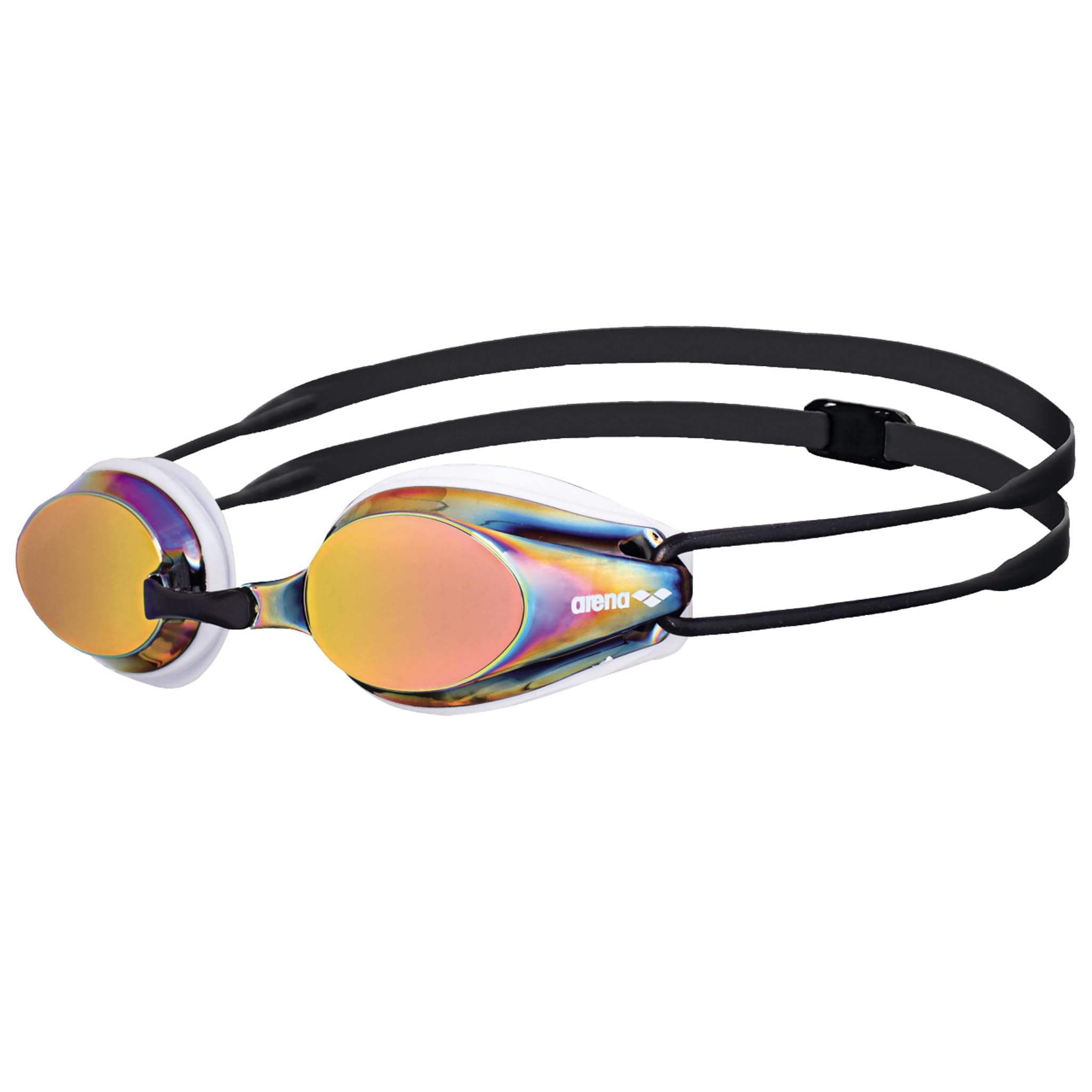 ARENA Tracks Mirrored Racing Goggles - Red Revo