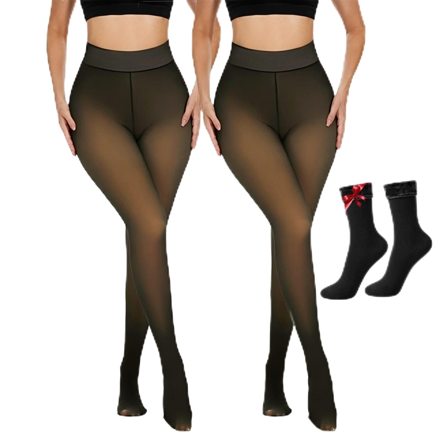 FANBOLD Medias Termicas Mujer Afelpadas