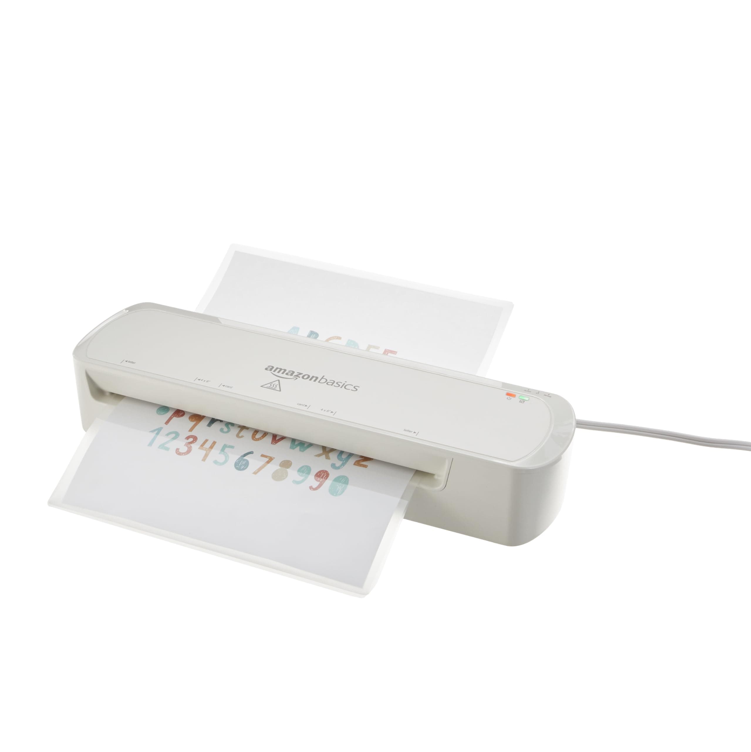 Amazon Basics - Máquina laminadora térmica de 9 pulgadas