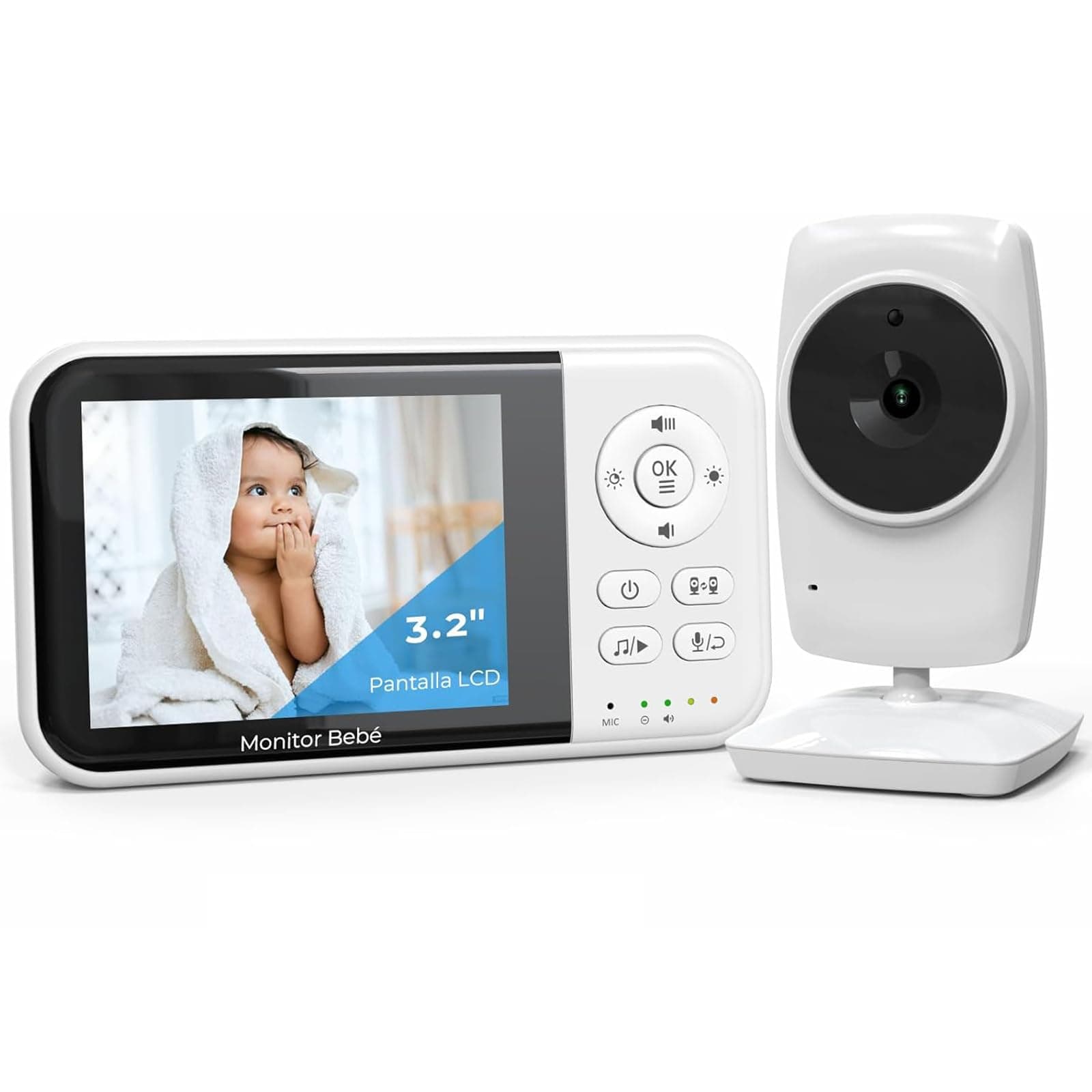 YIYAHA Monitor Bebe 3.2 Pulgadas