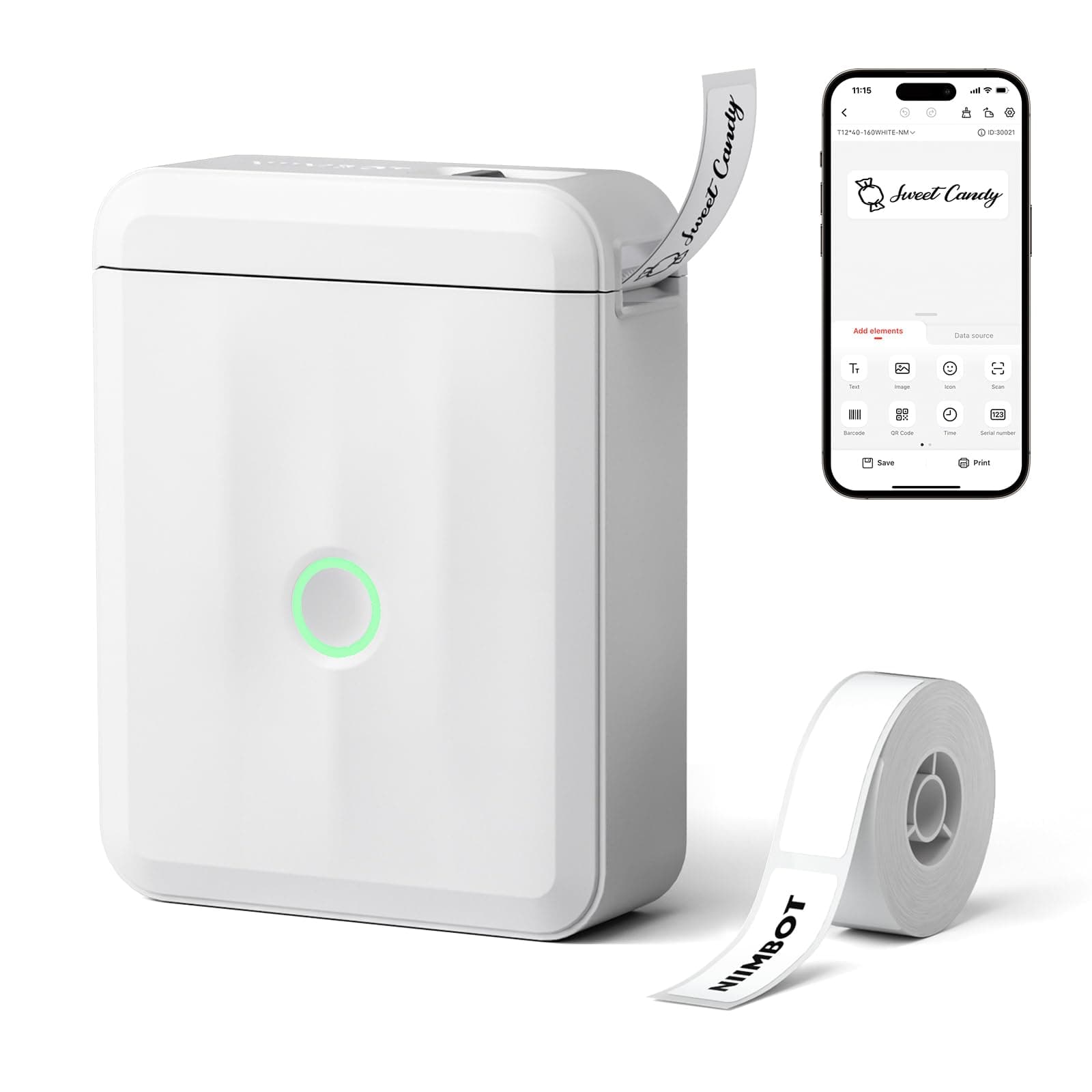 NIIMBOT D110 Mini Impresora de Etiquetas