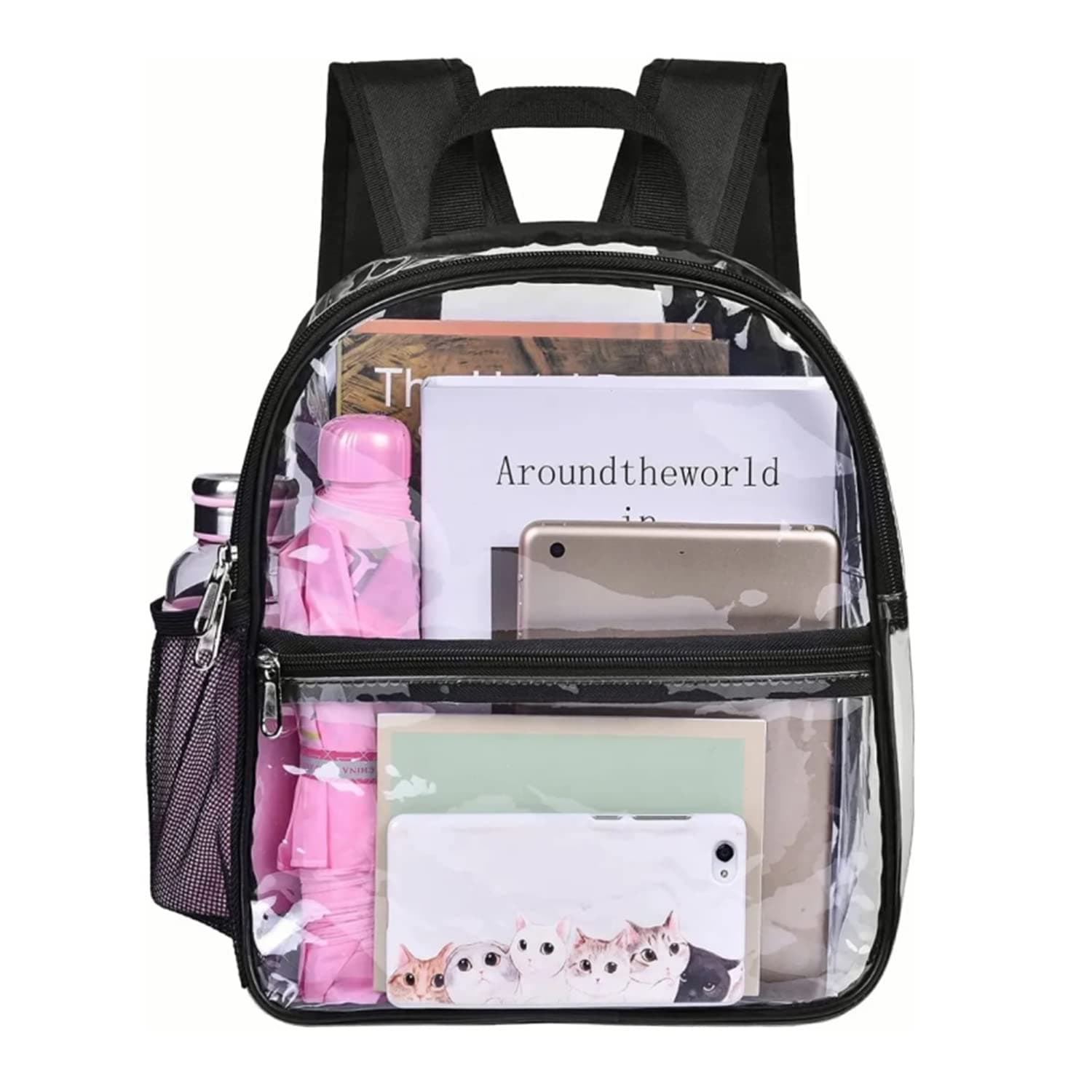 Mochila Transparente de PVC Resistente