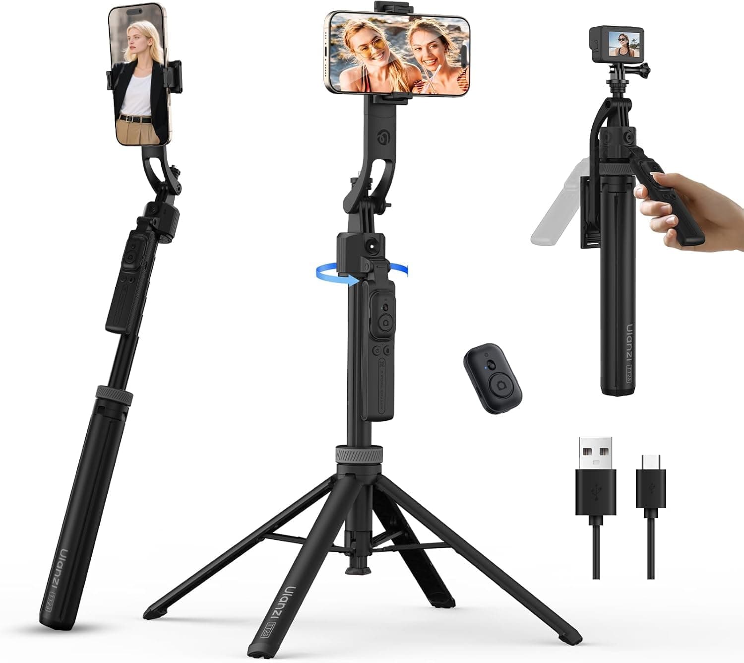 ULANZI TT23 Trípode de 64"