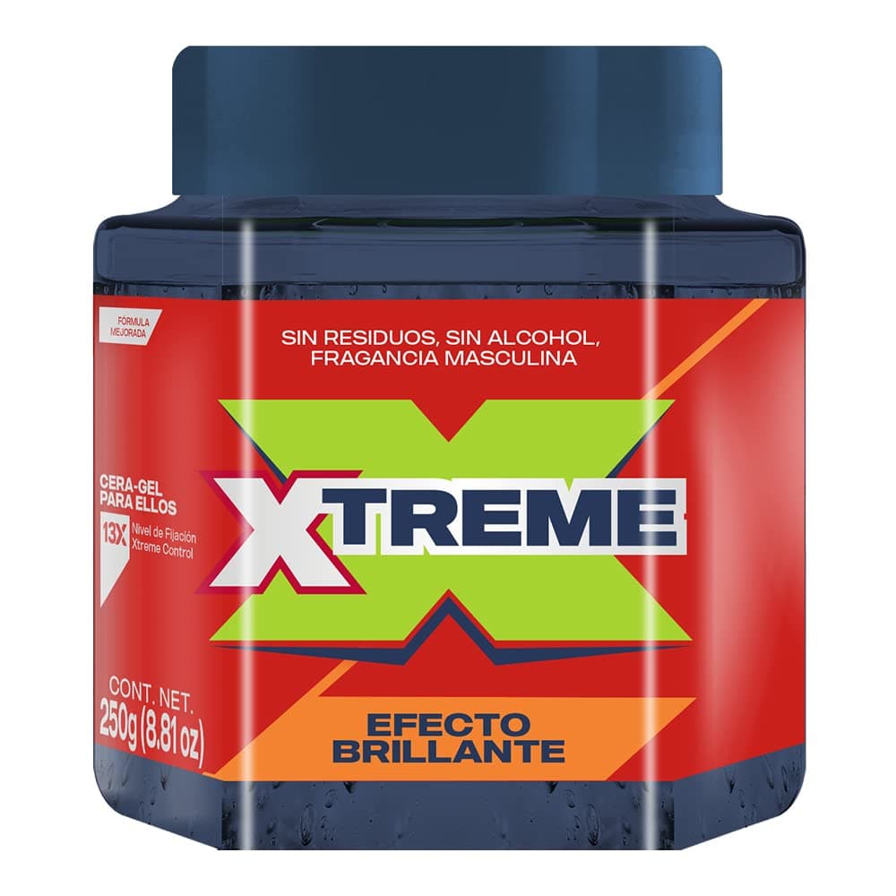 Xtreme Cera Gel para Cabello 250g Efecto Mojado Brillante Fijación Extrema