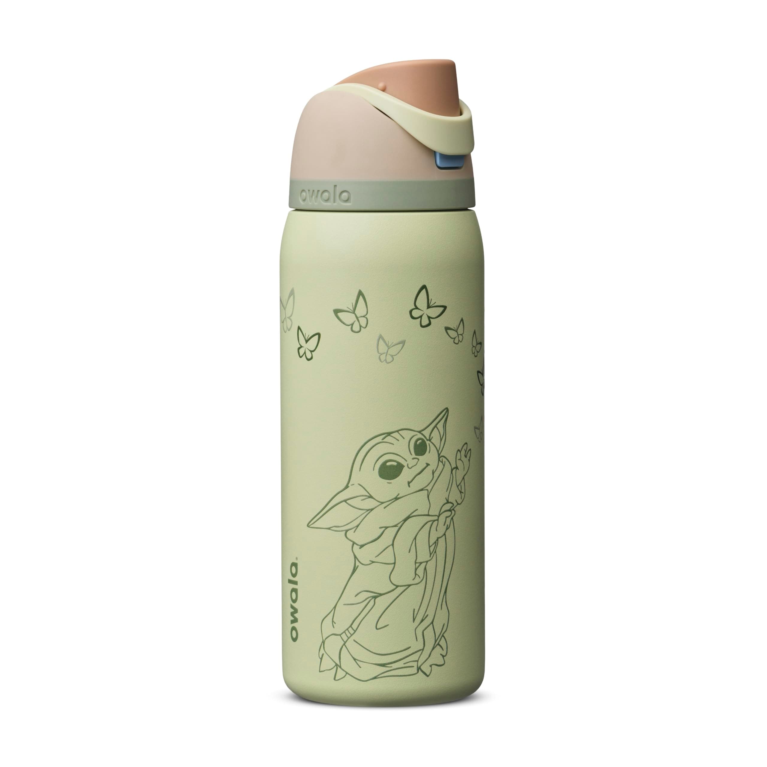 Owala Star Wars FreeSip - Botella de agua aislada de acero inoxidable