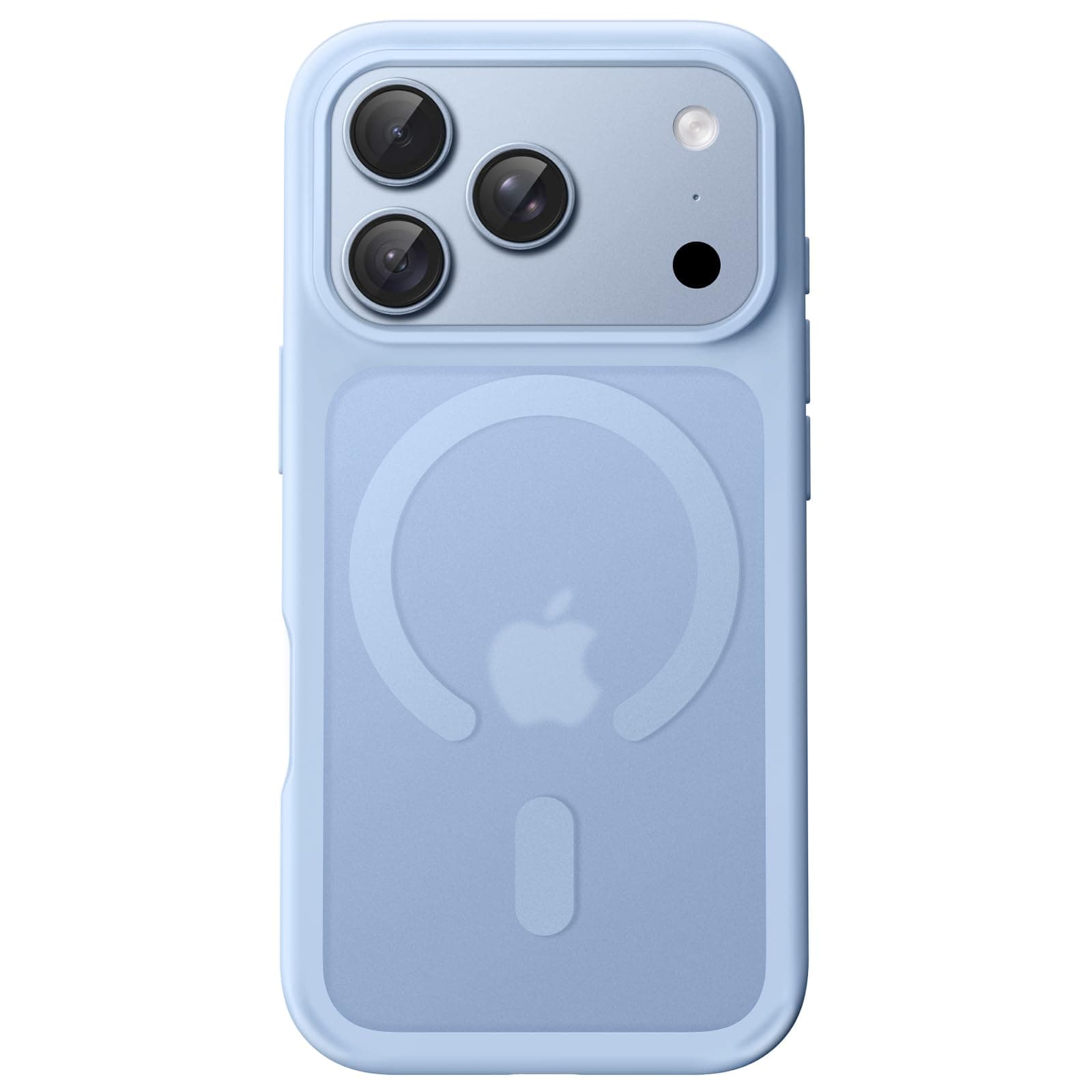 JETech Funda Magnética Mate para iPhone 18 Pro, Glaciar