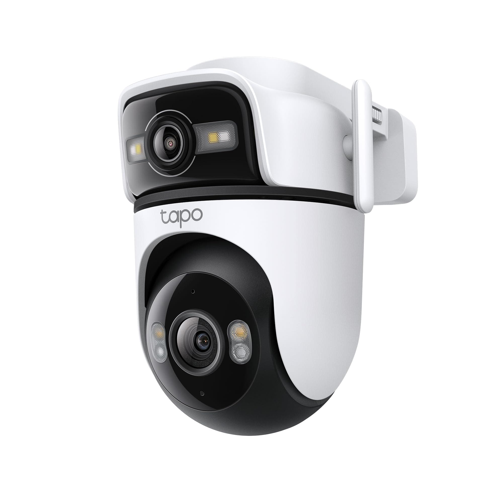 Tapo C545D - Cámara de Seguridad Wi-Fi para Exteriores, 2K Dual-Lens Pan