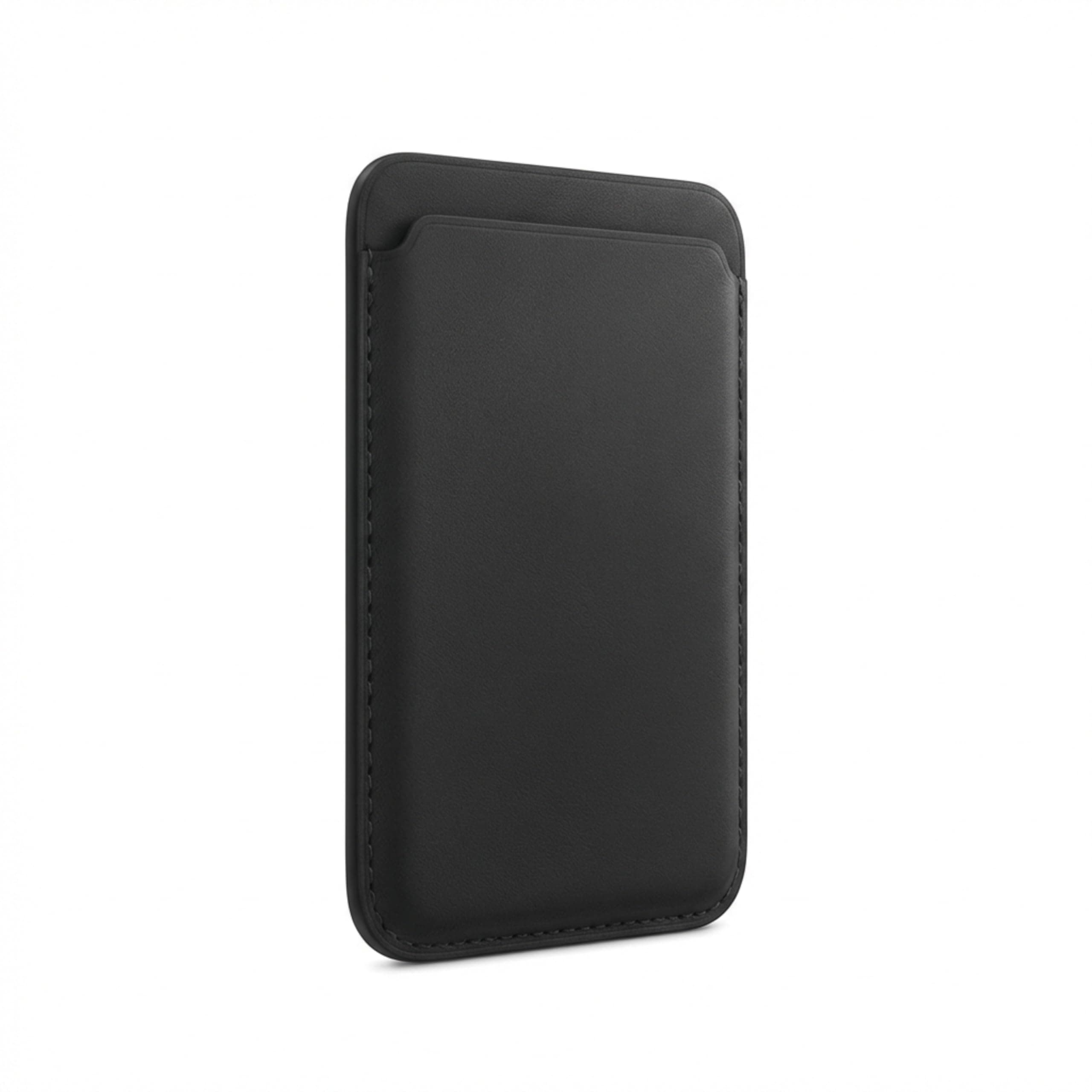 SQUARE STORES Tarjetero Magsafe de Piel para iPhone Compatible