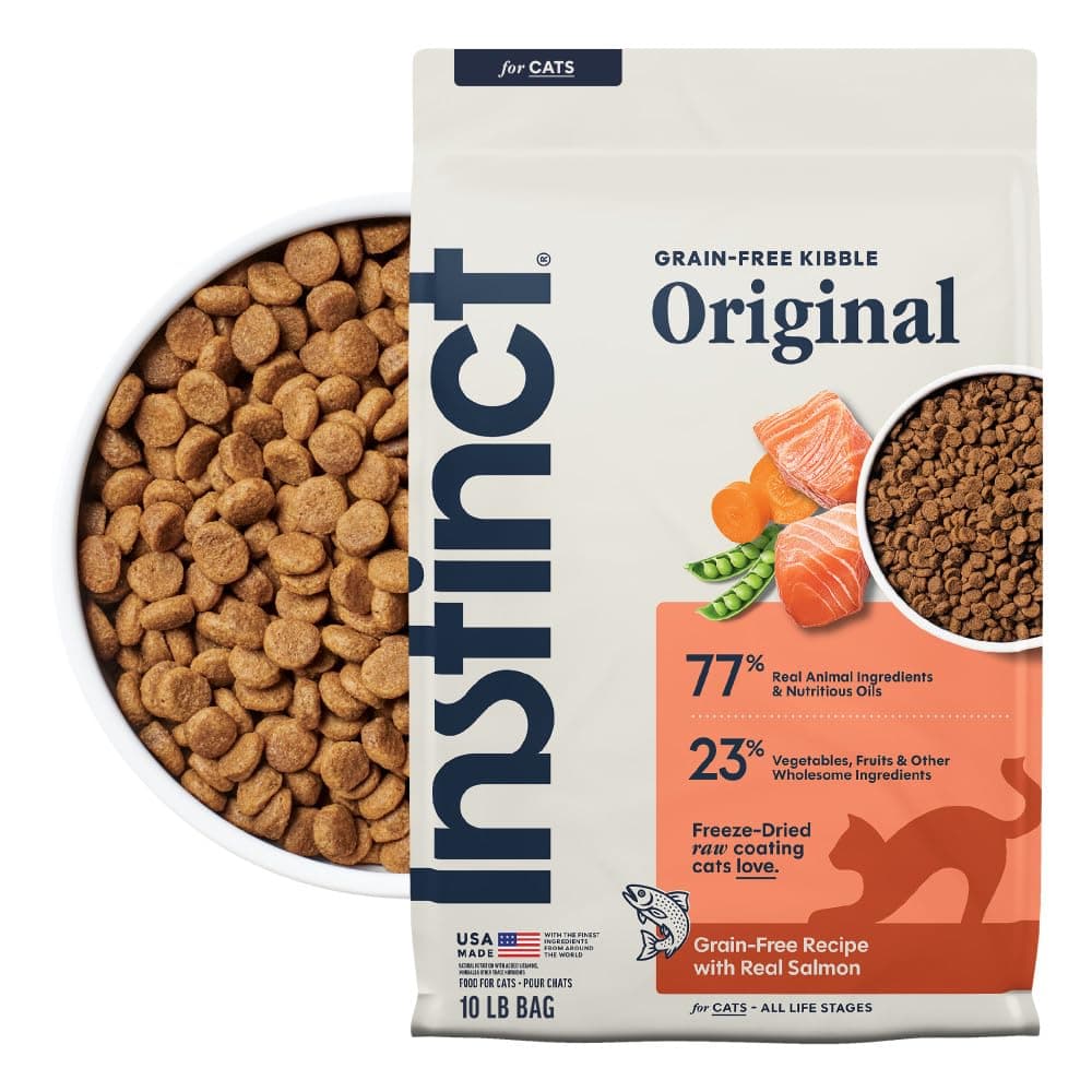 Instinct Original Alimento para Gato, Receta de Salmón 4.5kg