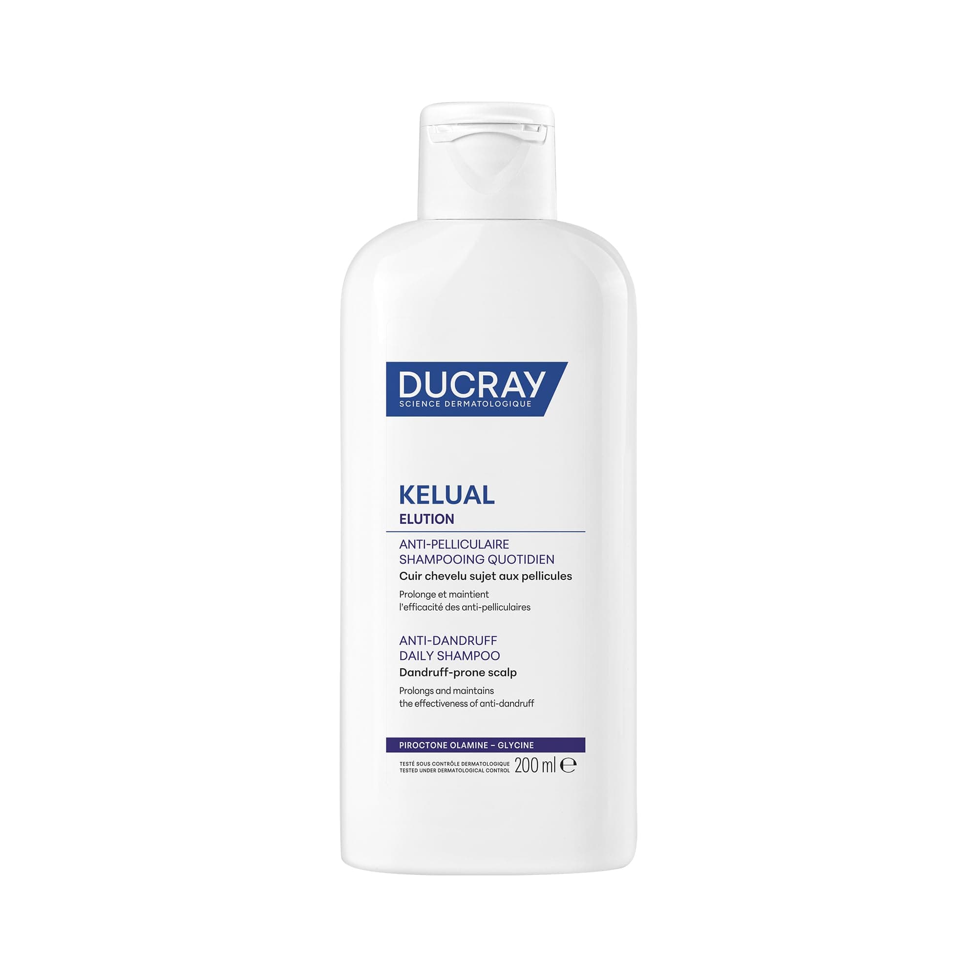DUCRAY, Kelual Elution Shampoo Reequilibrante, Alternancia Anticaspa