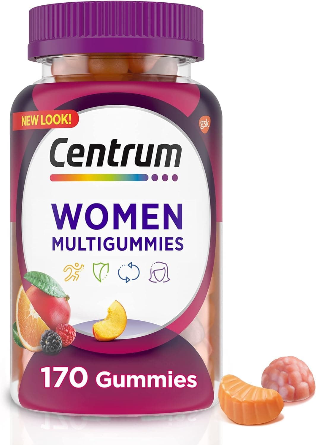 Centrum Gomitas multivitaminico Mujer 170 gomitas…