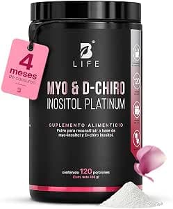 Myo y D-Chiro Inositol 120 días de consumo. Mezcla de 40:1. Myo & D-Chiro Inositol Platinum 492