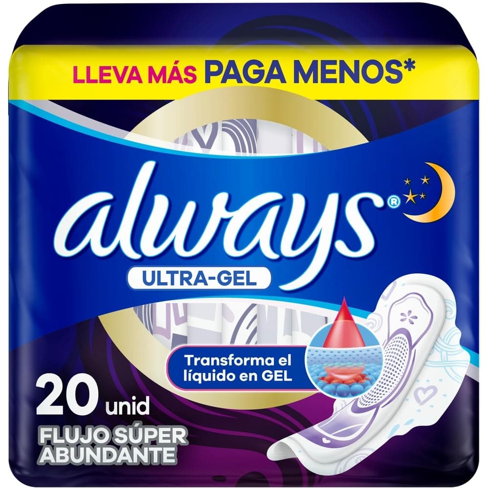 Always Ultra-Gel Nocturna Suave