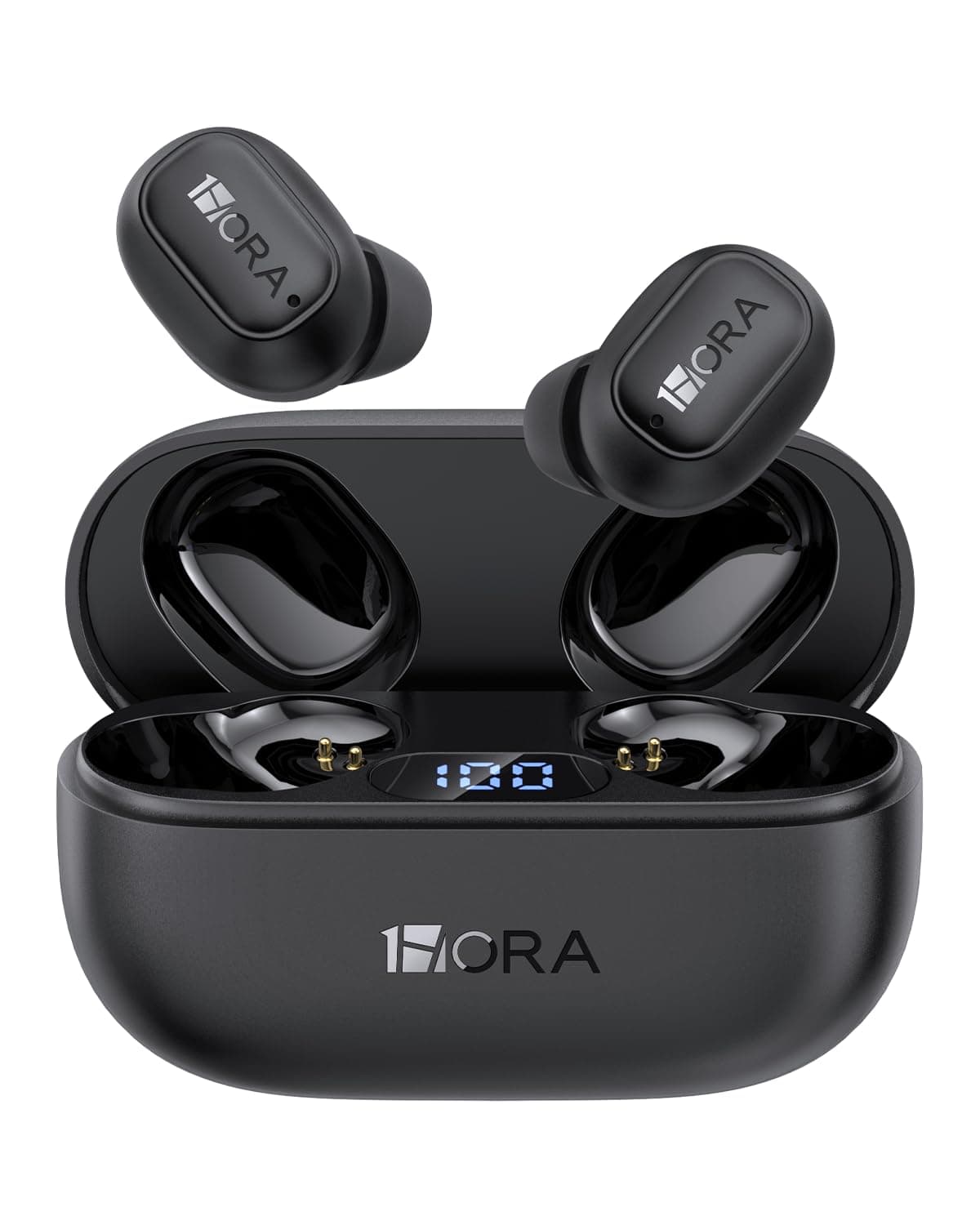 1 Hora Audífonos Inalámbricos Bluetooth 6.0 para Música y Llamadas