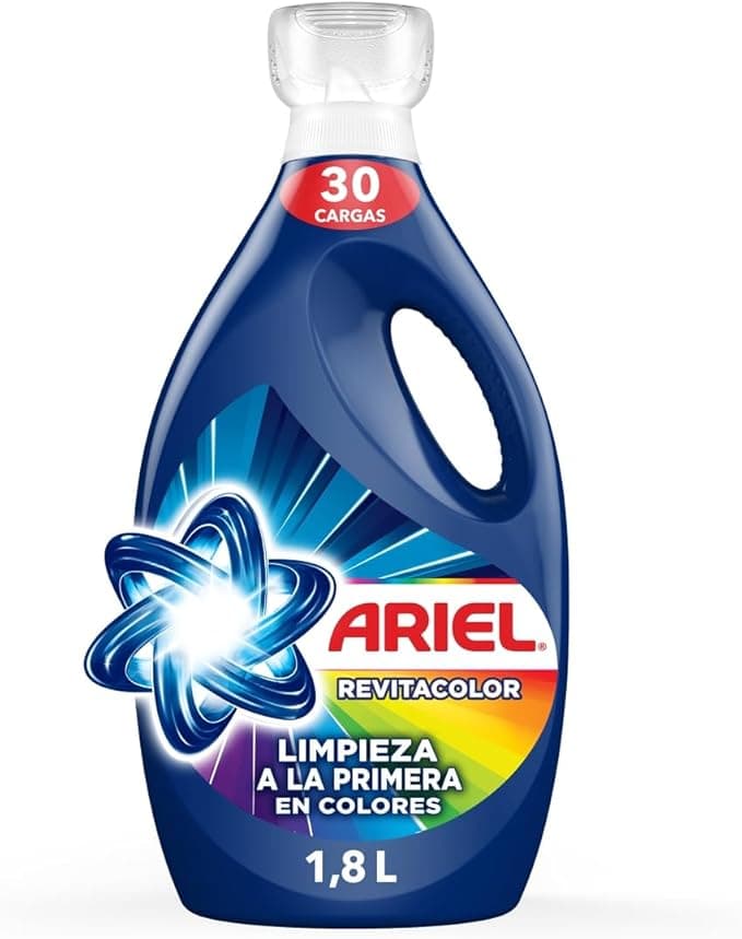 Ariel Revitacolor Jabón Líquido para Ropa
