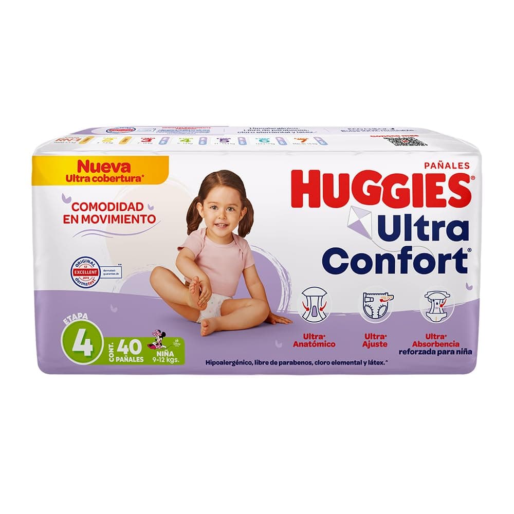 Huggies UltraConfort Pañal Desechable para Bebé