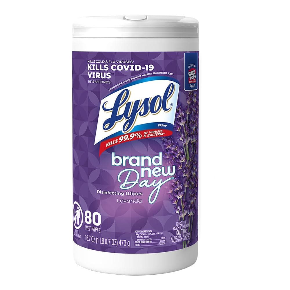 Lysol Toallitas Desinfectantes para Superficies
