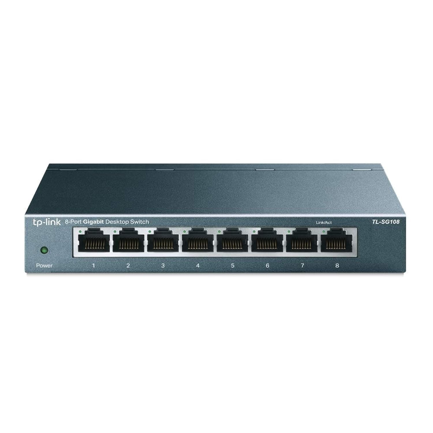 TP-Link Switch de Red Gigabit TL-SG108
