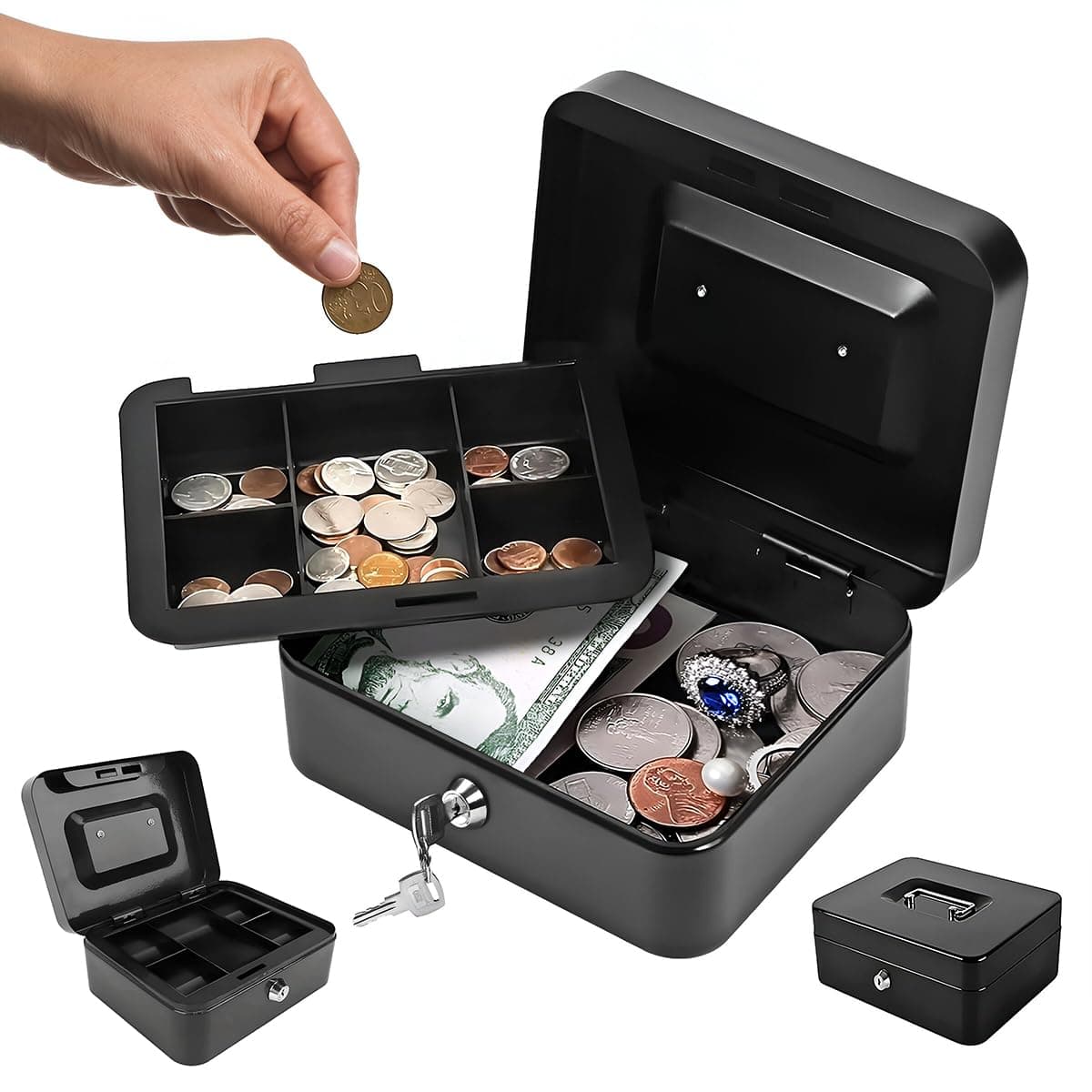 Raganet, Caja Fuerte Metálica