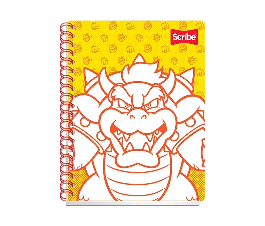 Scribe Mario Bros Cuaderno Profesional C.5