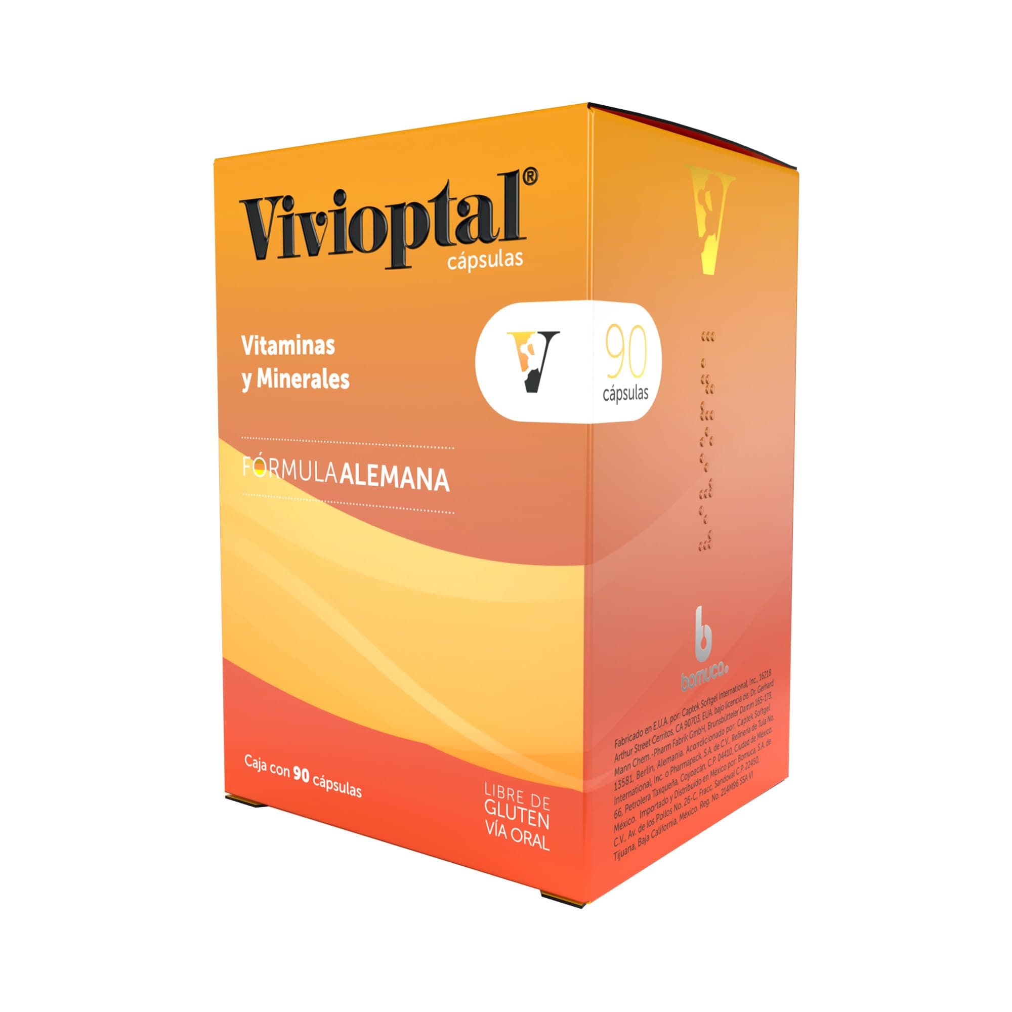 Bomuca - Vivioptal 90 Cápsulas