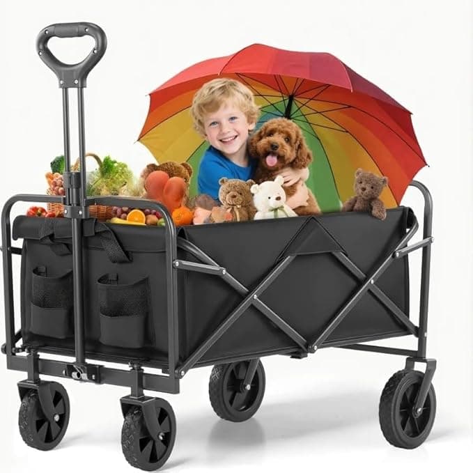 XEEXOS Carrito para Mandado Plegable Portátil Capacidad de Carga 250 kg