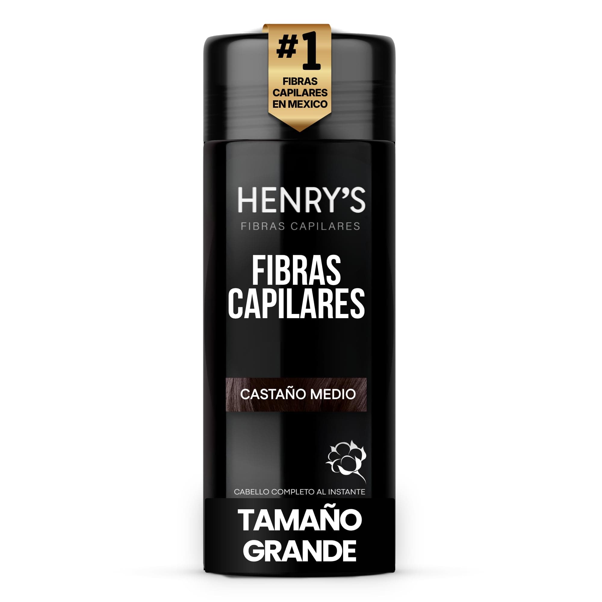 Henrys Fibras Capilares Castaño Medio 27.5g