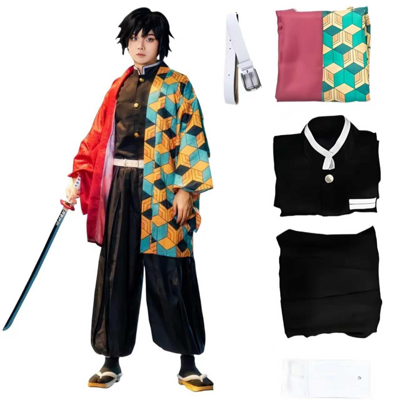 QIKKOP Disfraz de Cosplay para Niños