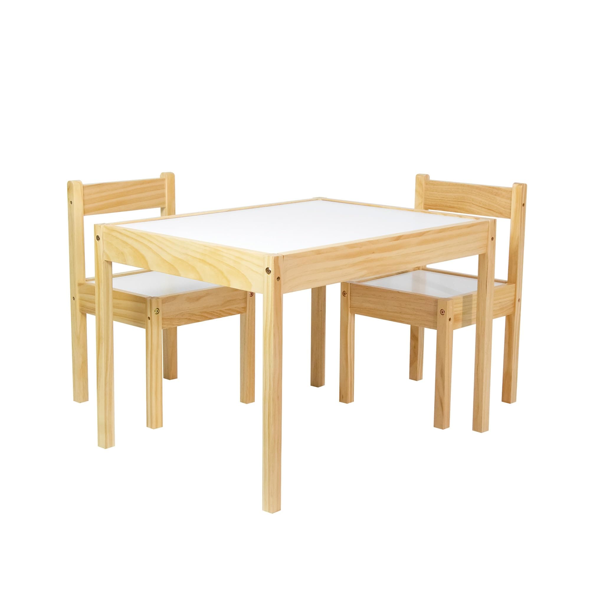 Shimy Mesa y Sillas para Niños Montessori de Madera de Abedul y MDF
