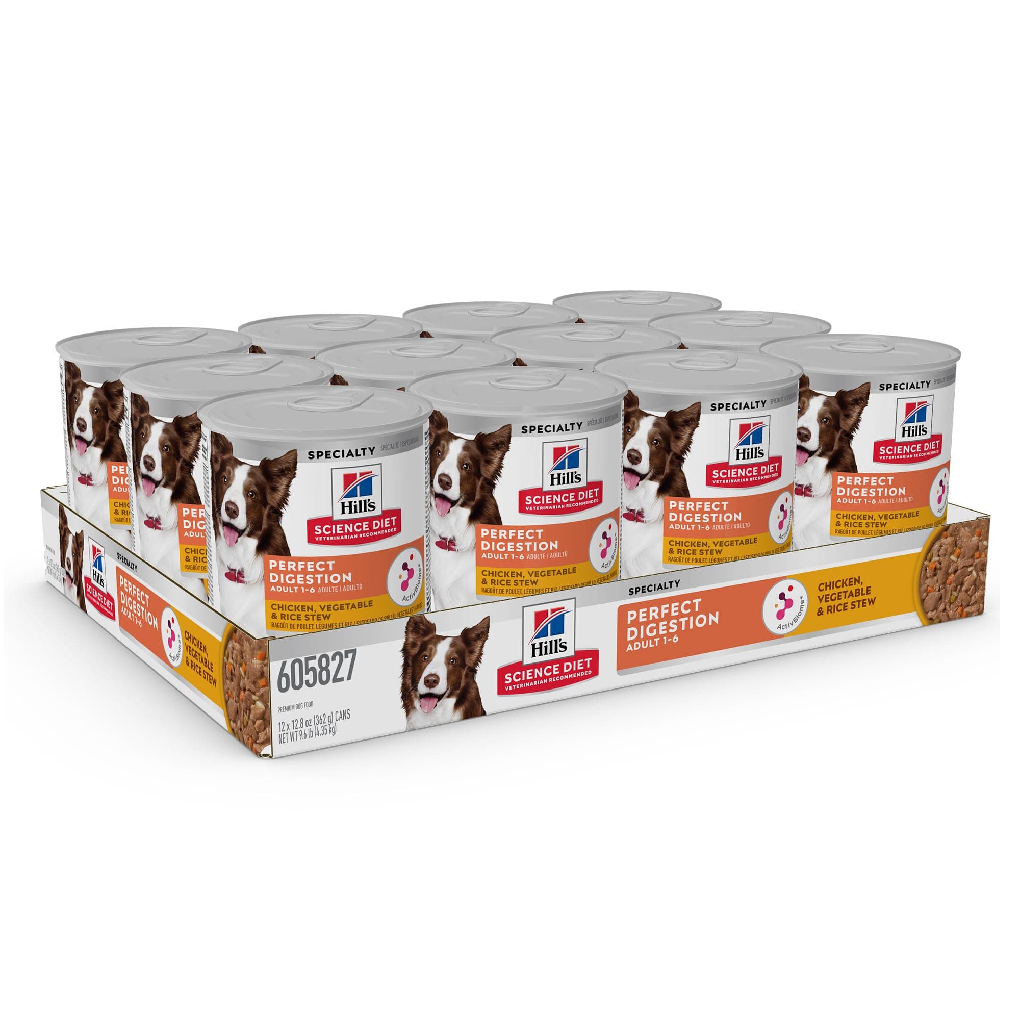 Hill's Science Diet Alimento Húmedo Digestivo para Perro Adulto 12Pack 363G