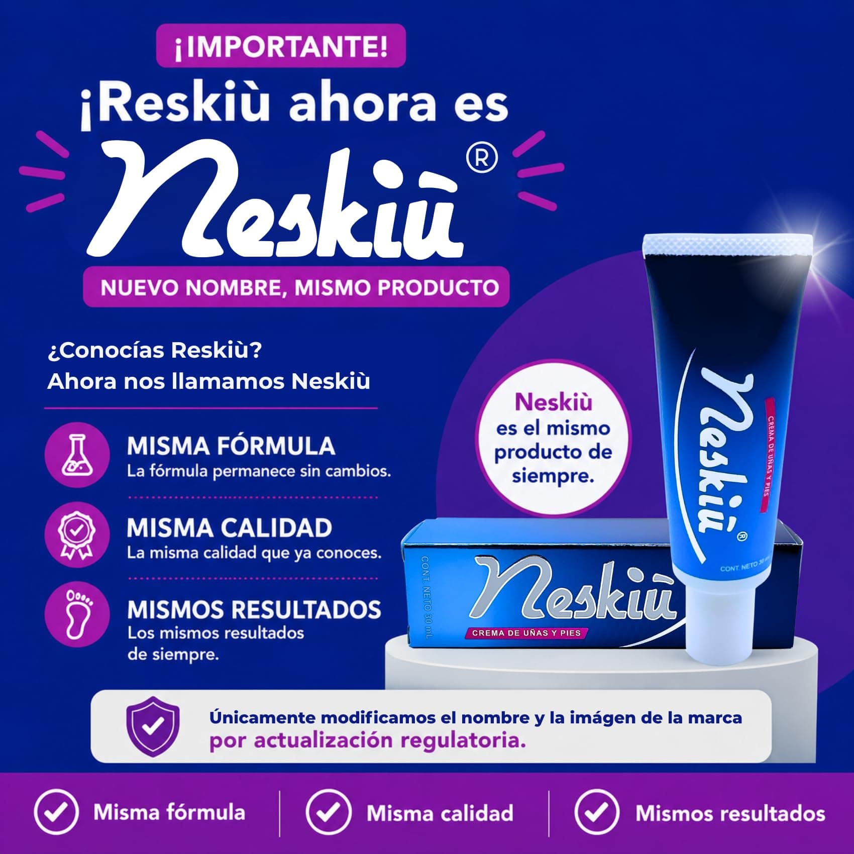 Neskiu (antes Reskiu) 30 ml
