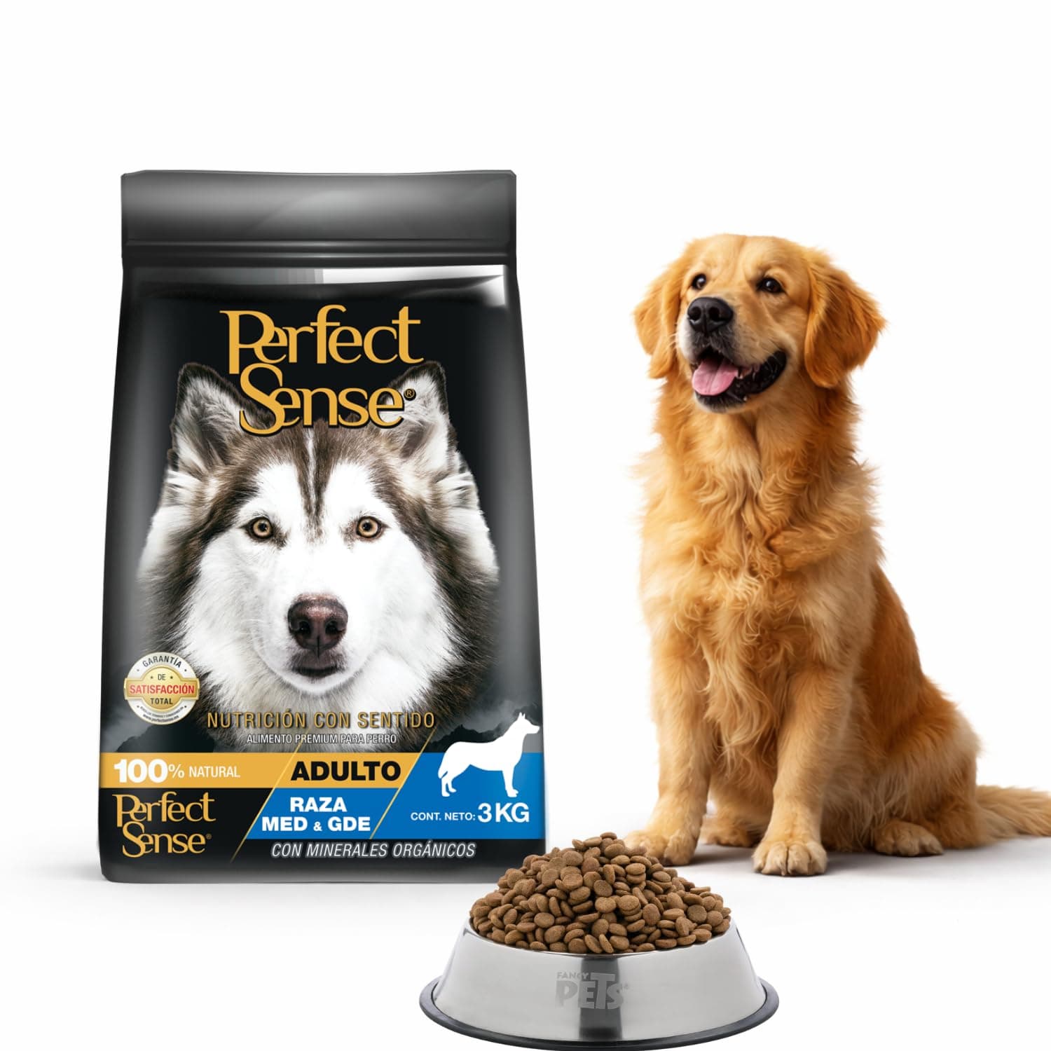 Perfect Sense Alimento para Perro Adulto de Raza Mediana y Grande de 3 Kilos