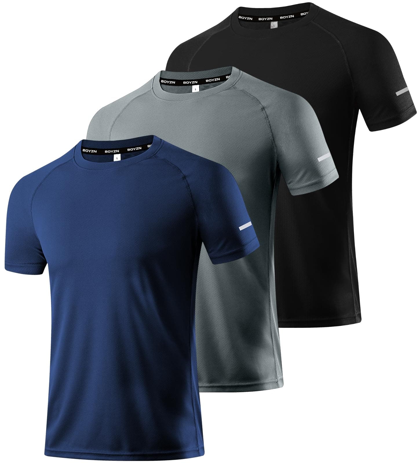 Boyzn Paquete de 1 o 3 Camisas de Entrenamiento para Hombre