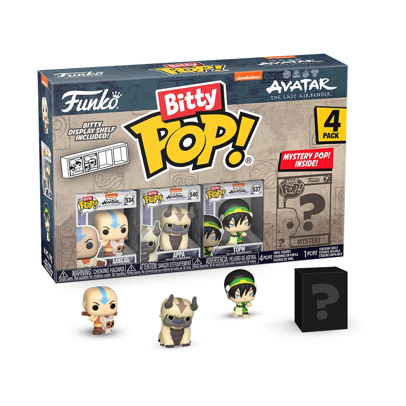 Funko Bitty Pop! 4 Pack: Avatar: The Last Airbender