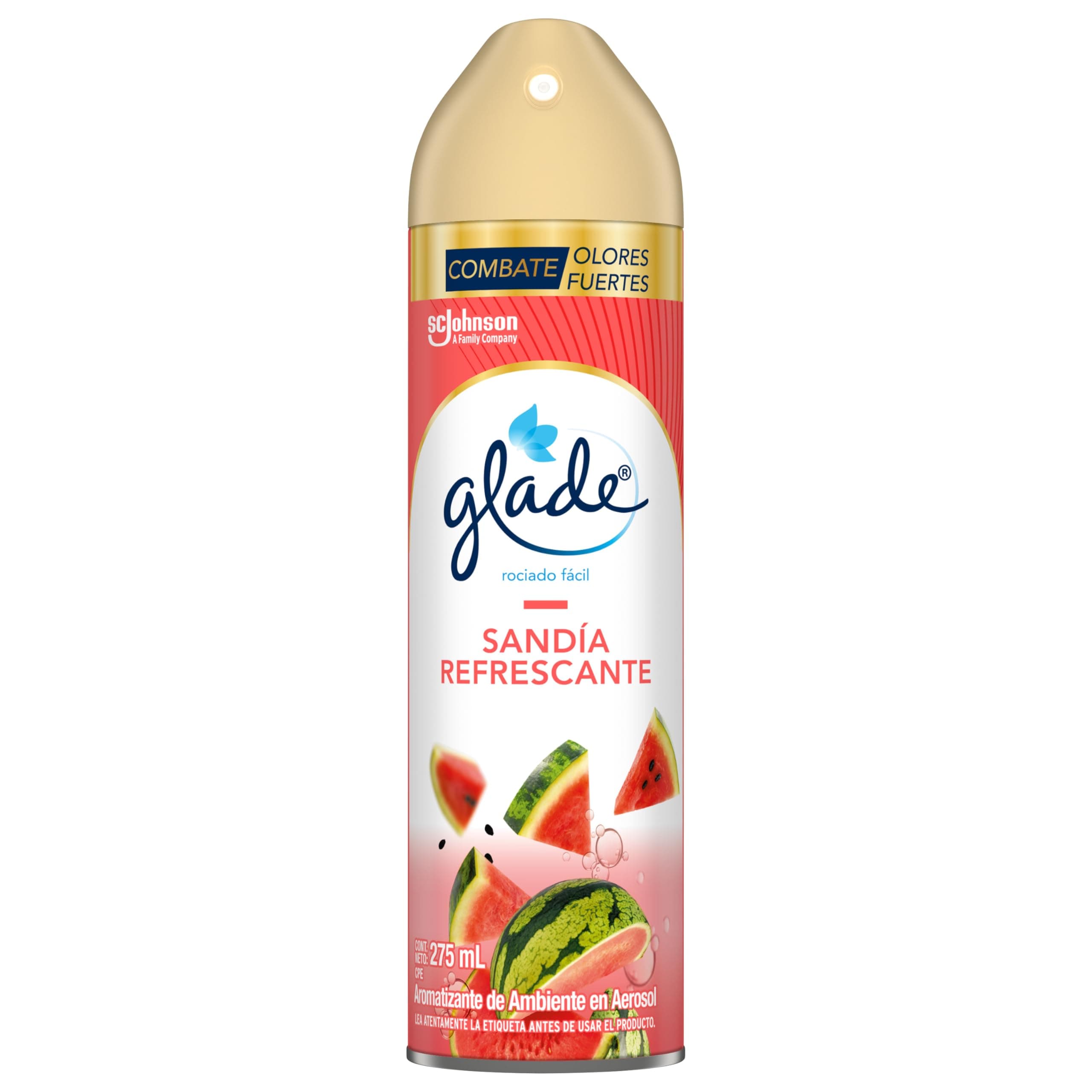 Glade Aromatizante para Hogar Aerosol Sandía Refrescante, 275ml