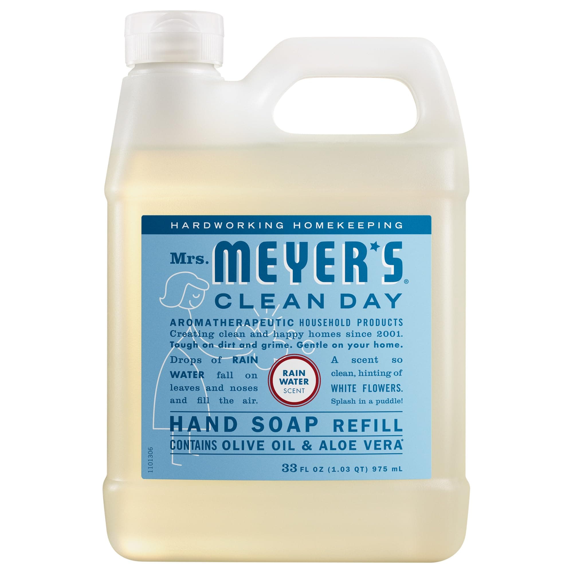 Mrs. Meyer’s Refill Jabón de Manos Líquido Rain Water