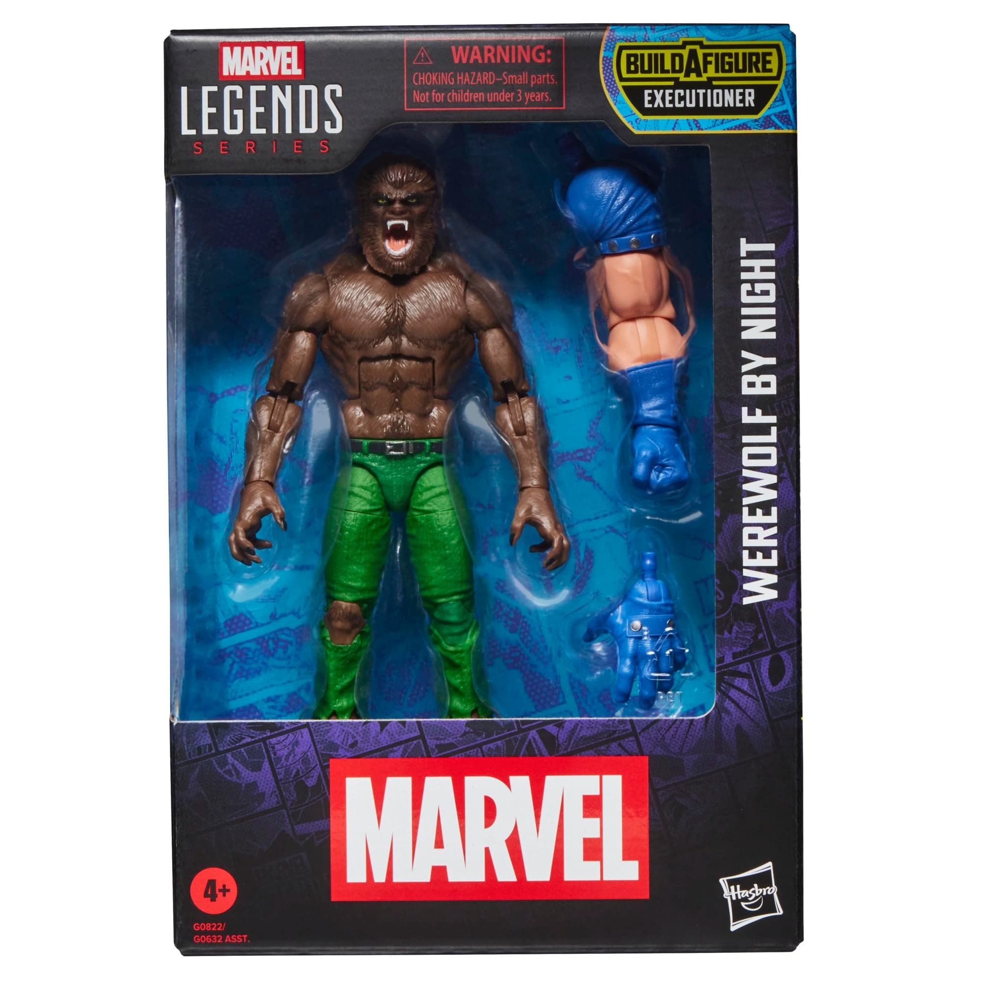 Marvel Legends Werewolf by Night Jack Russell Figura 15 cm