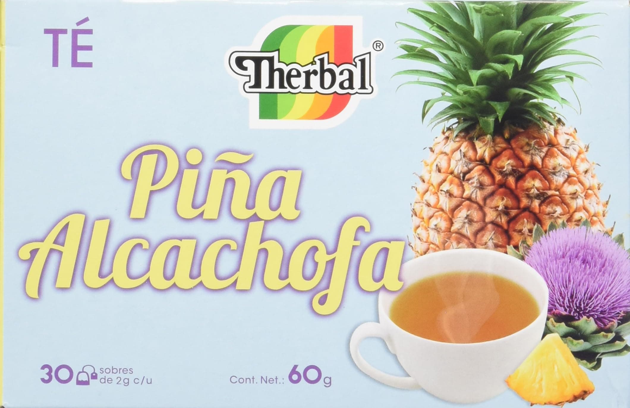 Therbal Infusión Piña Alcachofa 30 Saquitos