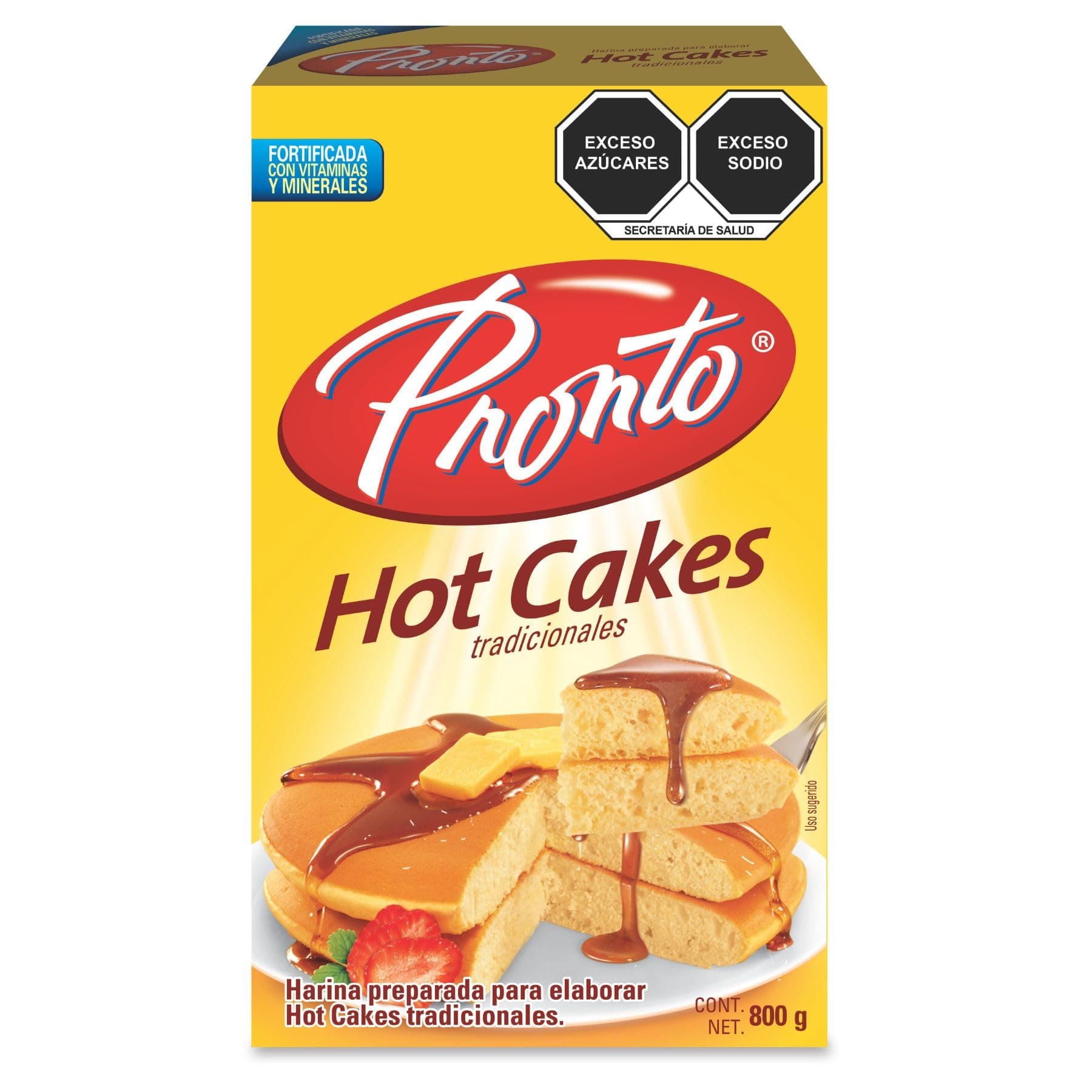 Pronto, Pronto Harina Hot Cakes Normal, 800 gramos