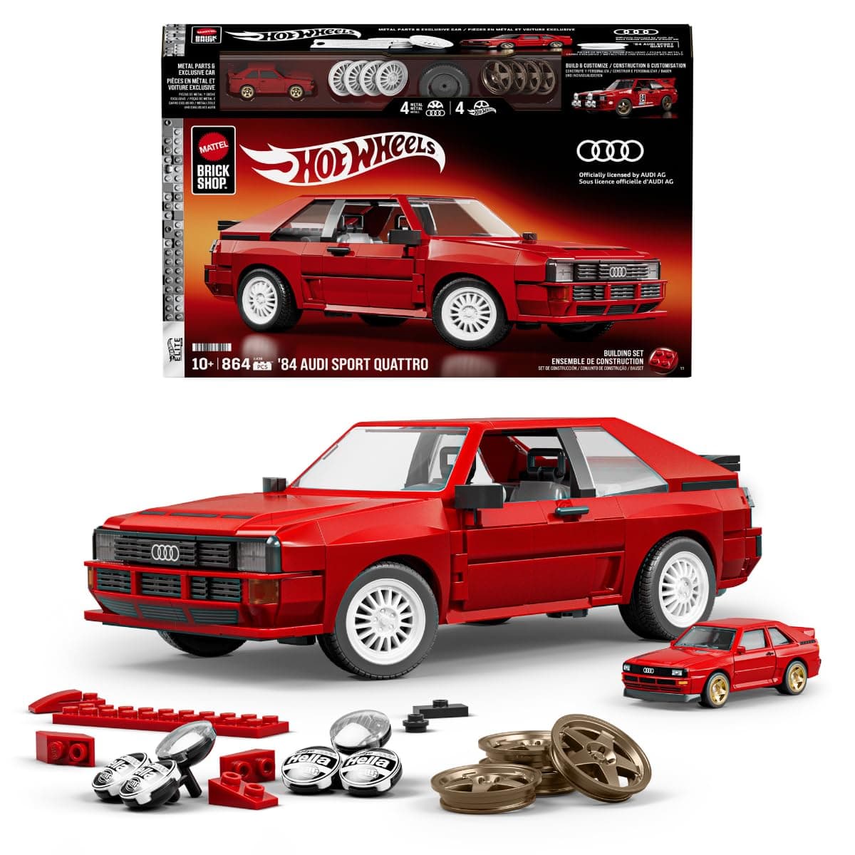 Mattel Brick Shop Hot Wheels