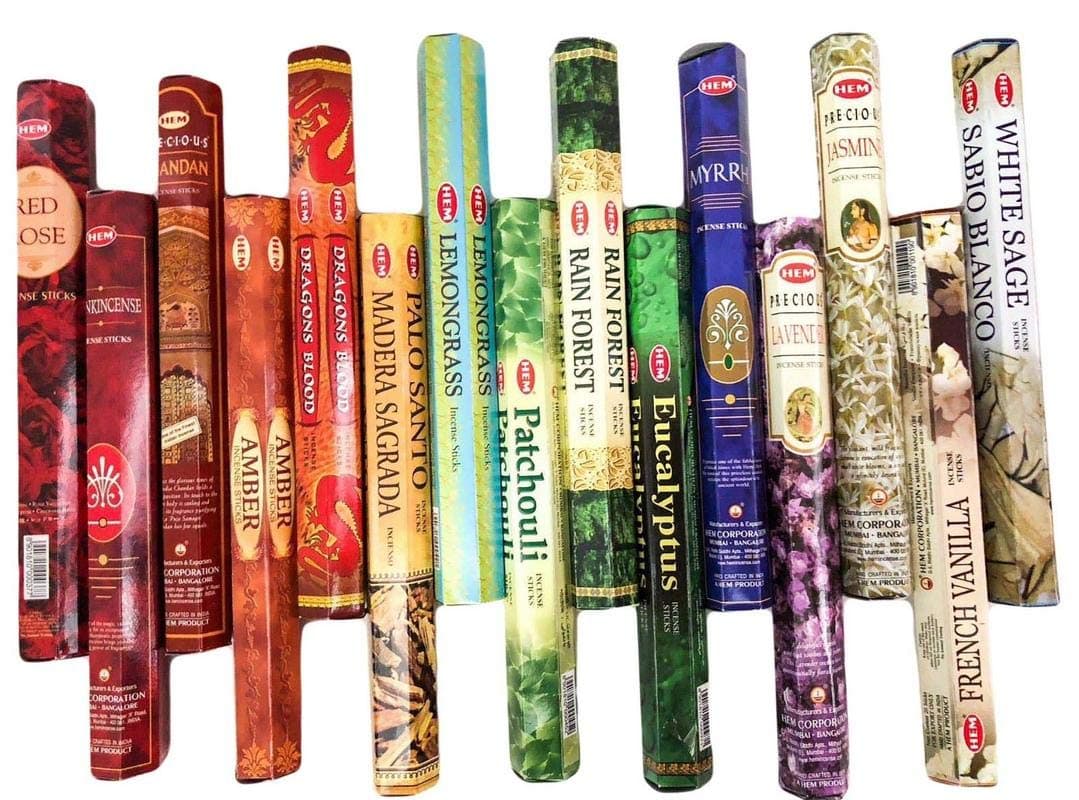 Hem HIS46A - Varillas de Incienso (10 Unidades, Aroma Variado)