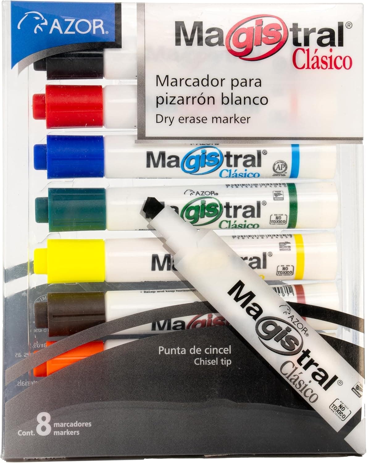 Azor Magistral Clásico Marcador para Pizarrón Blanco